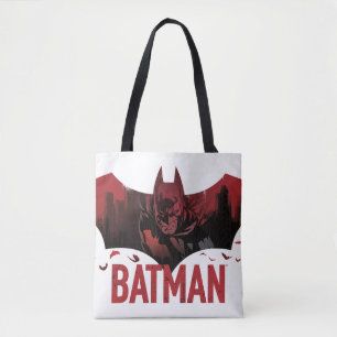 Bolso De Tela Icono de Batman Crimson Gotham