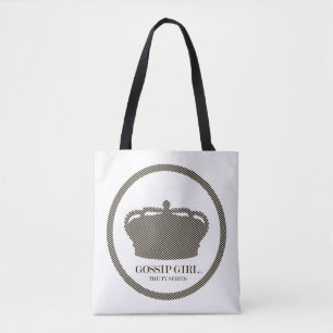 Bolso De Tela Icono de la corona de la serie de televisión Gossi