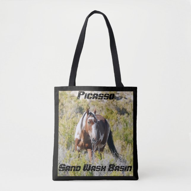 Bolso De Tela Icono de la cuenca del lavado de arena (Anverso)