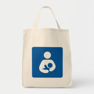 Bolso De Tela Icono de lactancia materna / amamantamiento