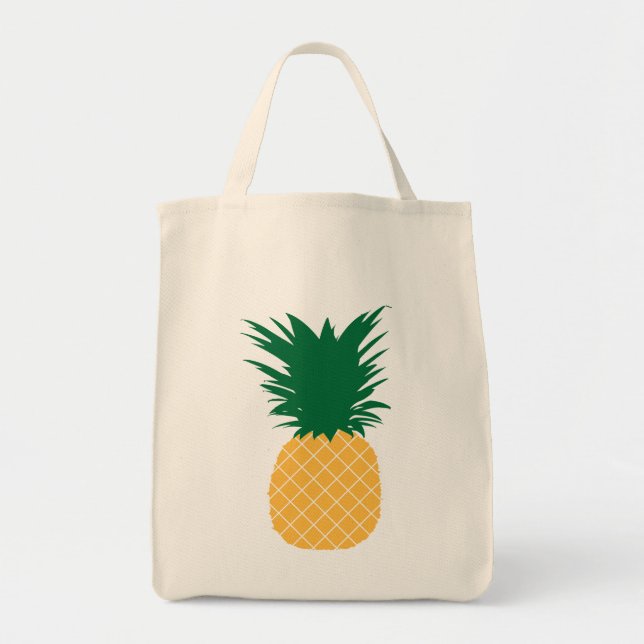 Bolso De Tela Icono de piña (Frente)