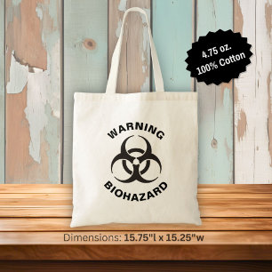 Bolso De Tela Icono de riesgo biológico