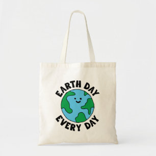 Bolso De Tela Icono Ecofriendly EarthDay