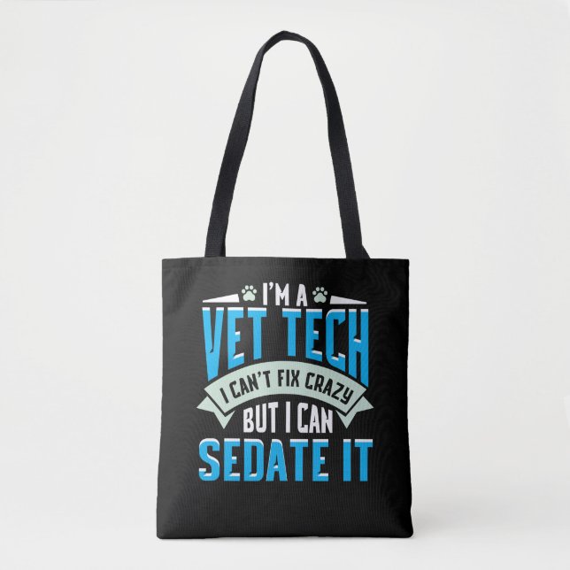 Bolso De Tela Idea del regalo de la tecnología del veterinario - (Anverso)