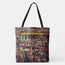 Bolso De Tela Ideas de regalo para el amante de los libros - Tot