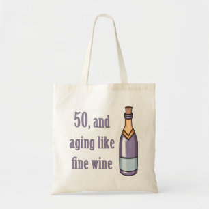 Bolso De Tela Ideas divertidas de regalo de cumpleaños número 50