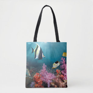 Bolso De Tela Ídolo del Moorish del paisaje el   del arrecife d