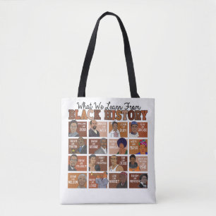 Bolso De Tela Idols de la historia negra