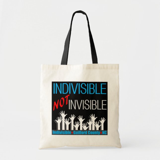 Bolso De Tela IGC - 2 no invisibles indivisibles (Frente)