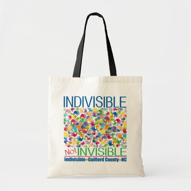 Bolso De Tela IGC - No invisible indivisible (Frente)
