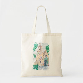 Bolso De Tela Iglesia Amarilla
