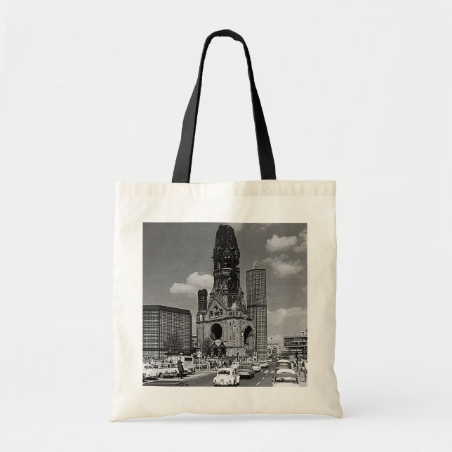 Bolso De Tela Iglesia conmemorativa del Kaiser Wilhelm (Frente)