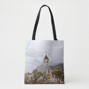 Bolso De Tela Iglesia de Elvis en las montañas de la Superstició