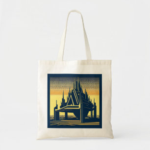 Bolso De Tela Iglesia Futurista de SF 2