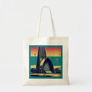 Bolso De Tela Iglesia Futurista de SF 3