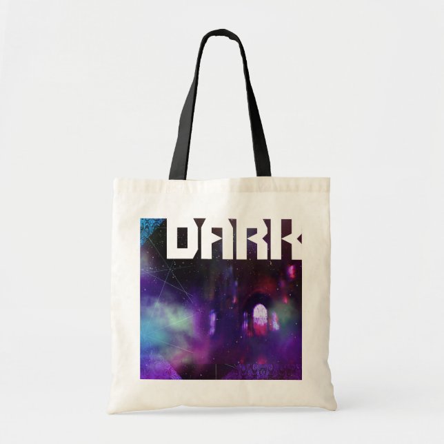 Bolso De Tela Iglesia oscura y misterio de las estrellas (Frente)