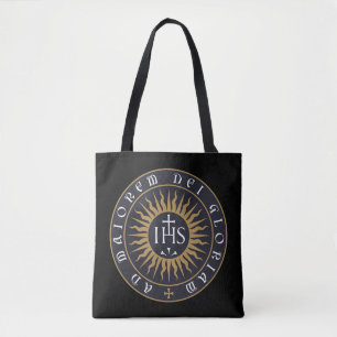 Bolso De Tela Ignacio de la Loyola Sociedad de Jesús Católico T-