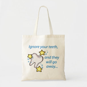 Bolso De Tela Ignorar tus dientes