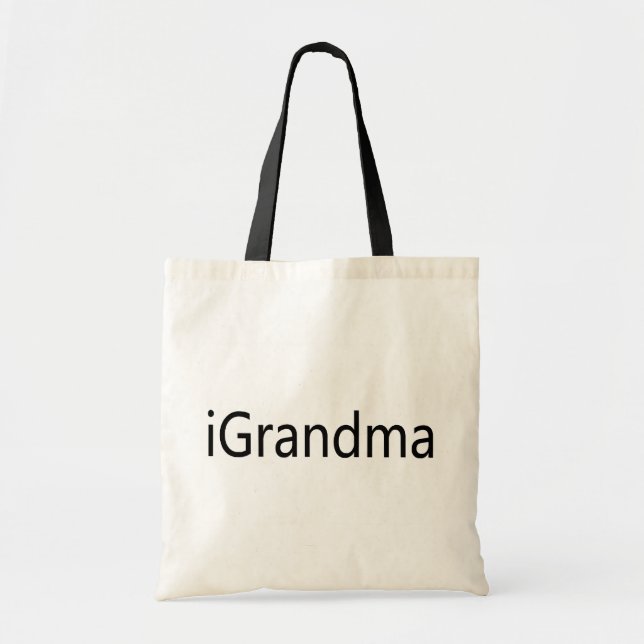 Bolso De Tela iGrandma (Frente)