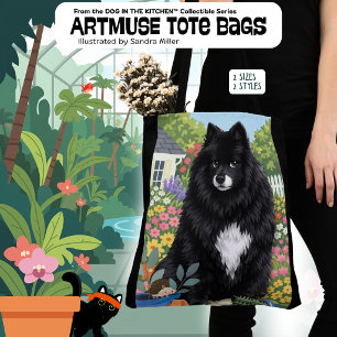 Bolso De Tela IHANA el Lapphund finlandés