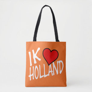 Bolso De Tela Ik Heart Holland con o sin stcnt