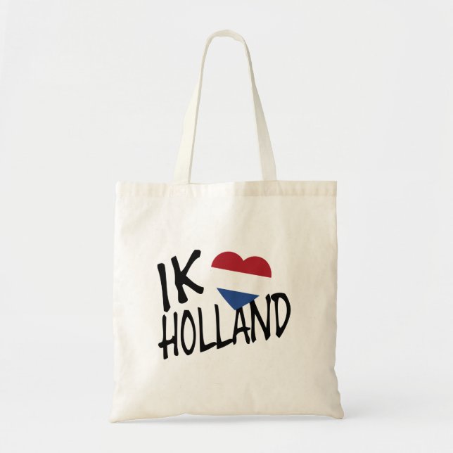 Bolso De Tela Ik Heartflag Holland bk btt (Frente)