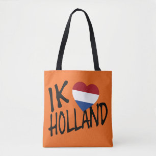 Bolso De Tela Ik Heartflag Holland bk on o stcnt