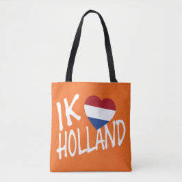 Bolso De Tela Ik Heartflag Holland con o sin stcnt