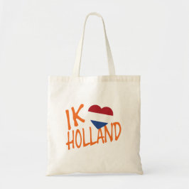 Bolso De Tela Ik Heartflag Holland o btcnt
