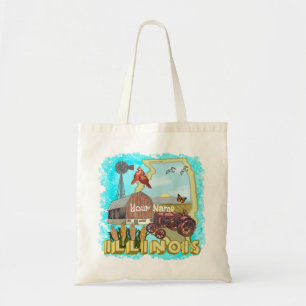 Bolso De Tela Illinois