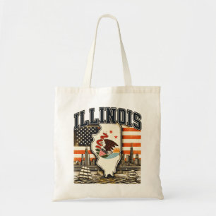 Bolso De Tela Illinois