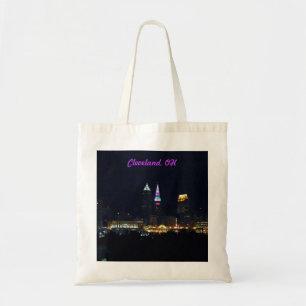 Bolso De Tela Iluminación arcoiris Cleveland OH Tote Bag