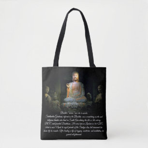 Bolso De Tela Iluminación Buda