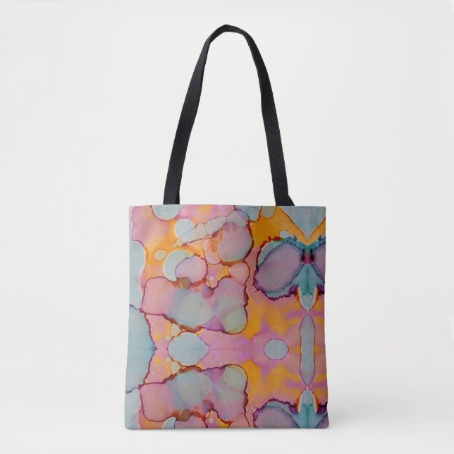 Bolso De Tela Ilusión de Algodón de Azúcar (Anverso)
