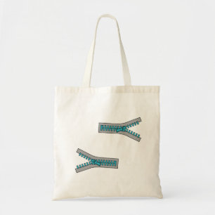 Bolso De Tela Ilusión Zip Design Tote Bag