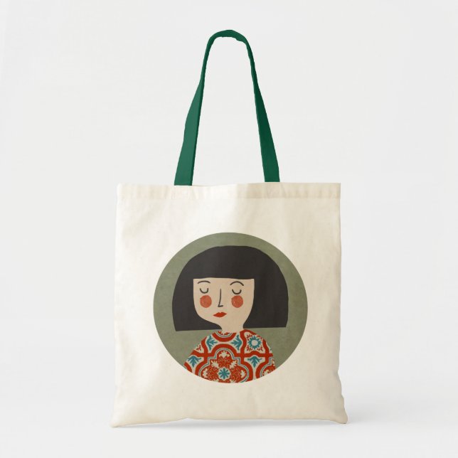 Bolso De Tela ilustracion chica (Frente)