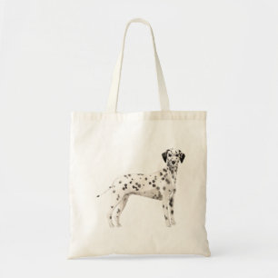 Bolso De Tela Ilustracion Cute Dalmatian