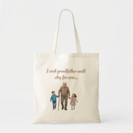 Bolso De Tela Ilustración de abuelo