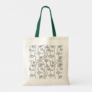 Bolso De Tela ilustracion de arte Chica
