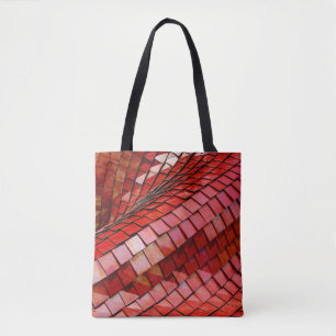 Bolso De Tela Ilustracion de azulejos rojos
