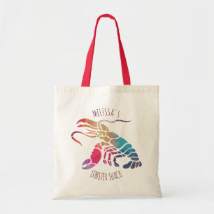 Bolso De Tela Ilustracion de bogavante colorido