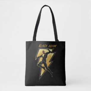 Bolso De Tela Ilustracion de caracteres Black Adam Lightning Bol
