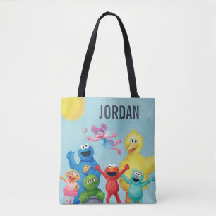 Bolso De Tela Ilustracion de caracteres de Plaza Sésamo
