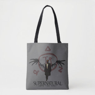 Bolso De Tela Ilustracion de Castiel supernatural