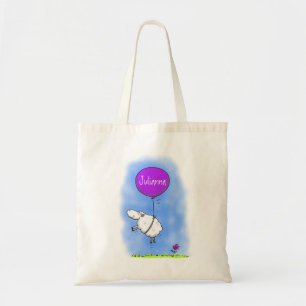 Bolso De Tela Ilustracion de humor de personalizado de globo de