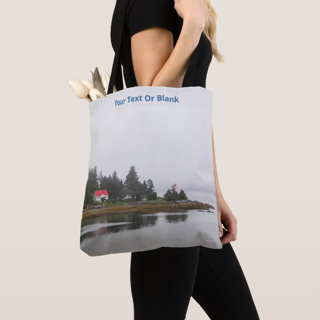 Bolso De Tela Ilustración de Ivory Island (Detalle)