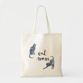 Bolso De Tela Ilustracion de la mamá del gato
