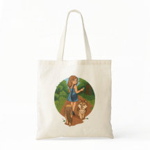 Ilustración de mamá de perro lindo caminando cacho