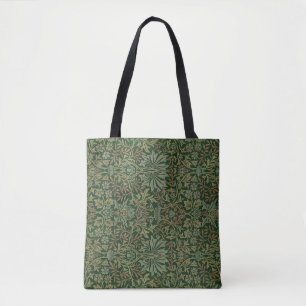Bolso De Tela Ilustracion de ornamento de vintage de los jardine