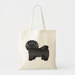 Bolso De Tela Ilustración de perro de dibujos animados Havanés n